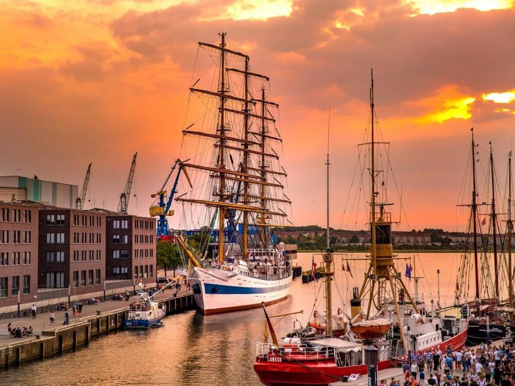 Ohlerich Speicher App_ 47 Wismar Exterior photo
